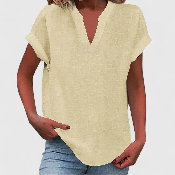 Xavinah | Blusa confortável com decote V