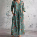 Olivia | Zomerjurk met bloemenprint