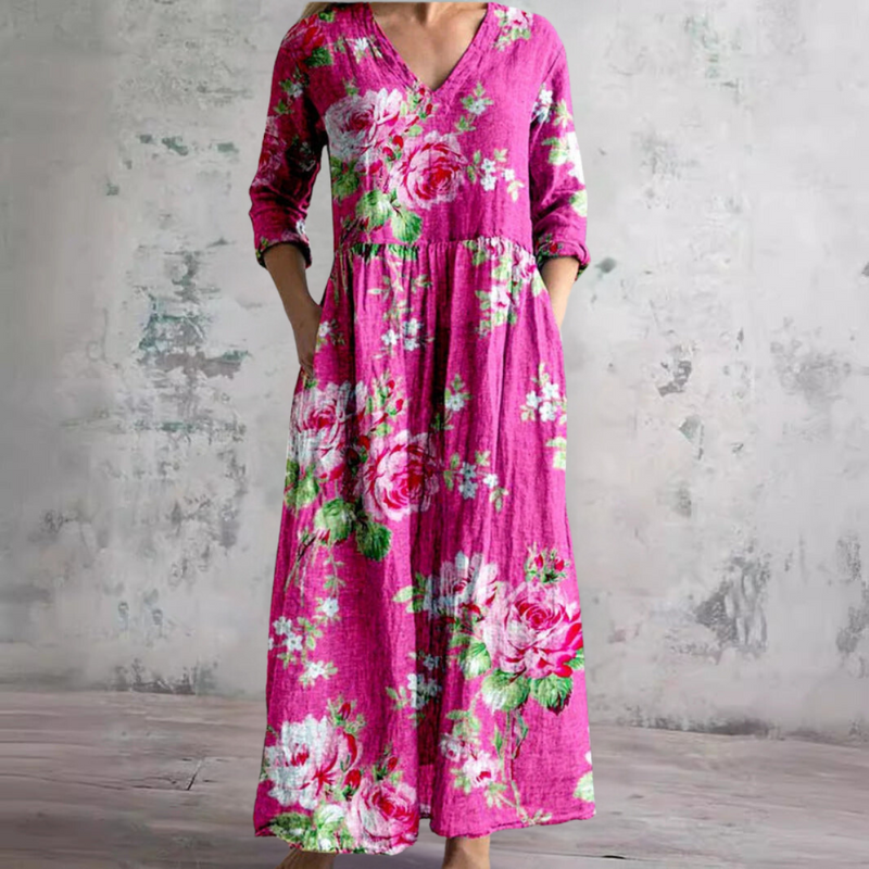 Fiona | Robe d’été à fleurs