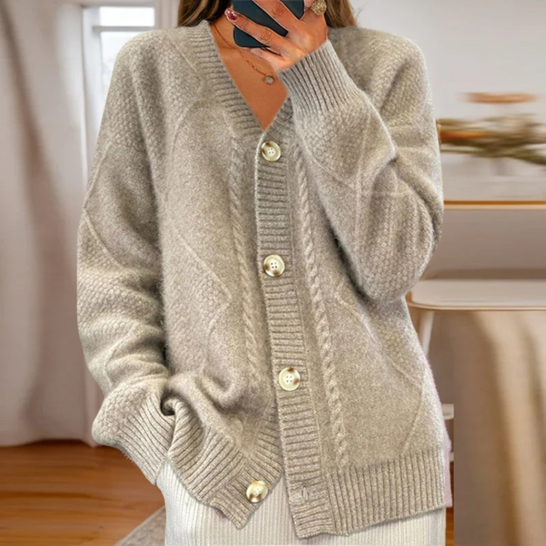 Éloise | Cardigan a trecce