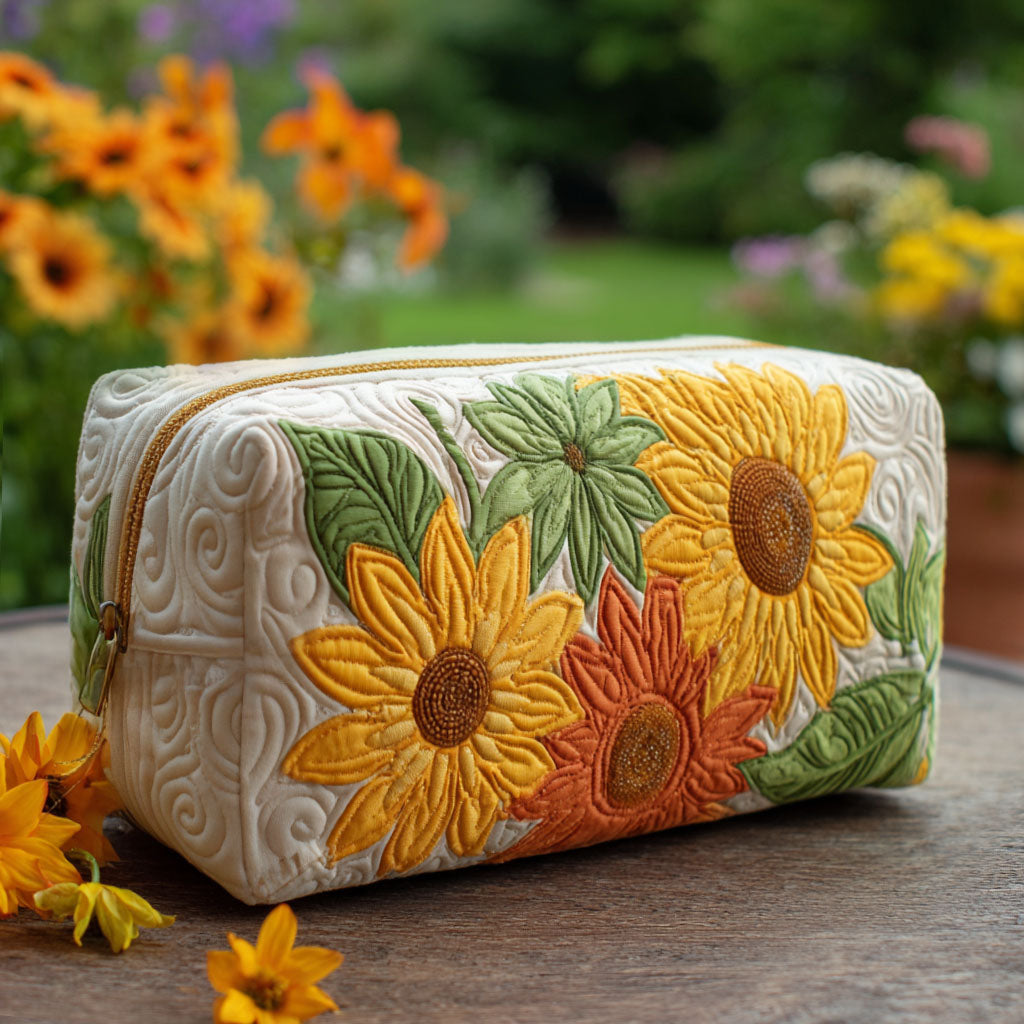 June | Trousse de toilette matelassée à pétales rêveurs