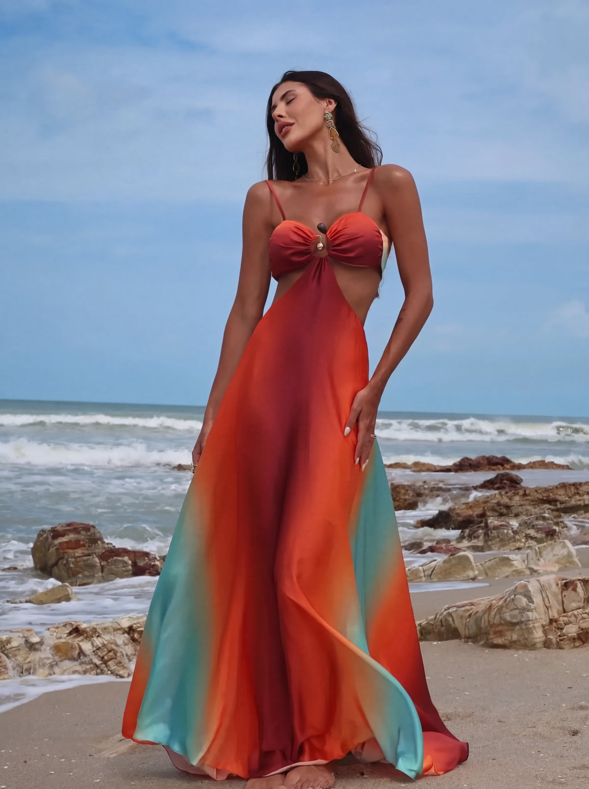 Solaria | Maxi-jurk