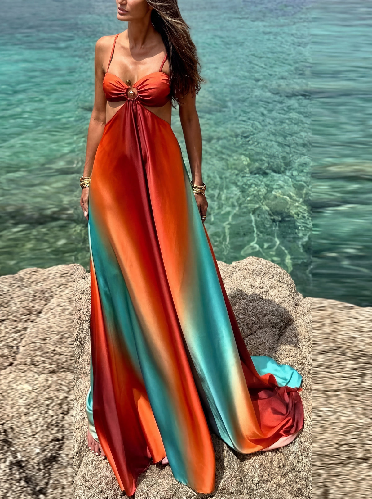 Solaria | Vestido maxi