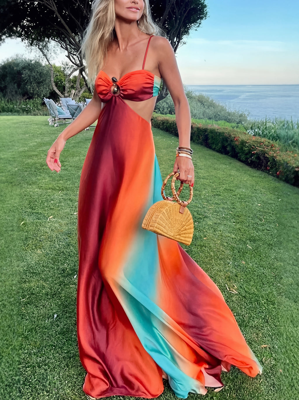 Solaria | Vestido maxi
