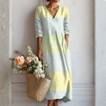 Olivia - Vestido de lino impecable