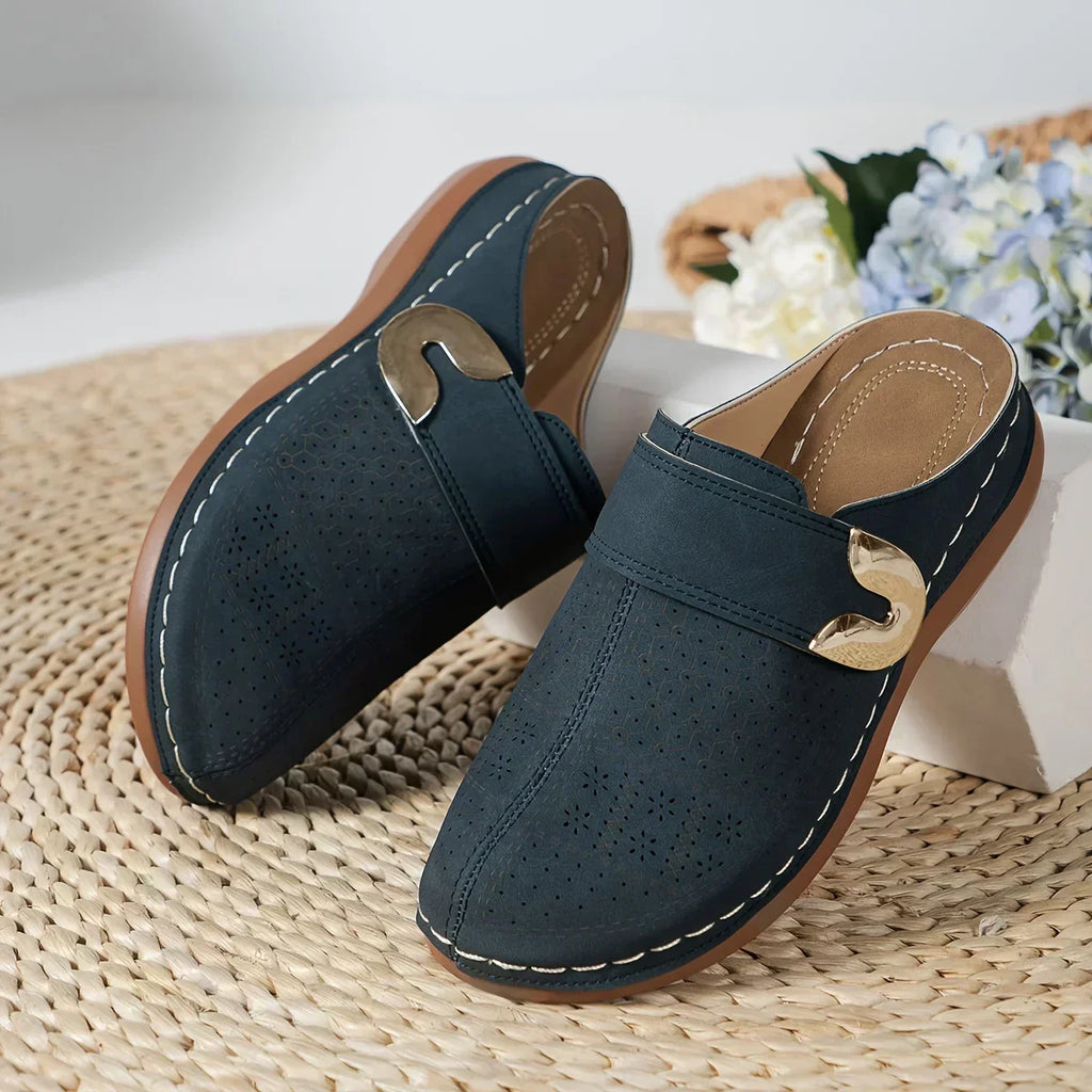 Sam - Sandalias de cuña elegantes con soporte