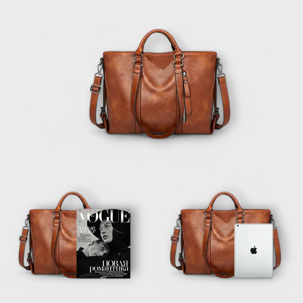Olivia - Grote leren tas