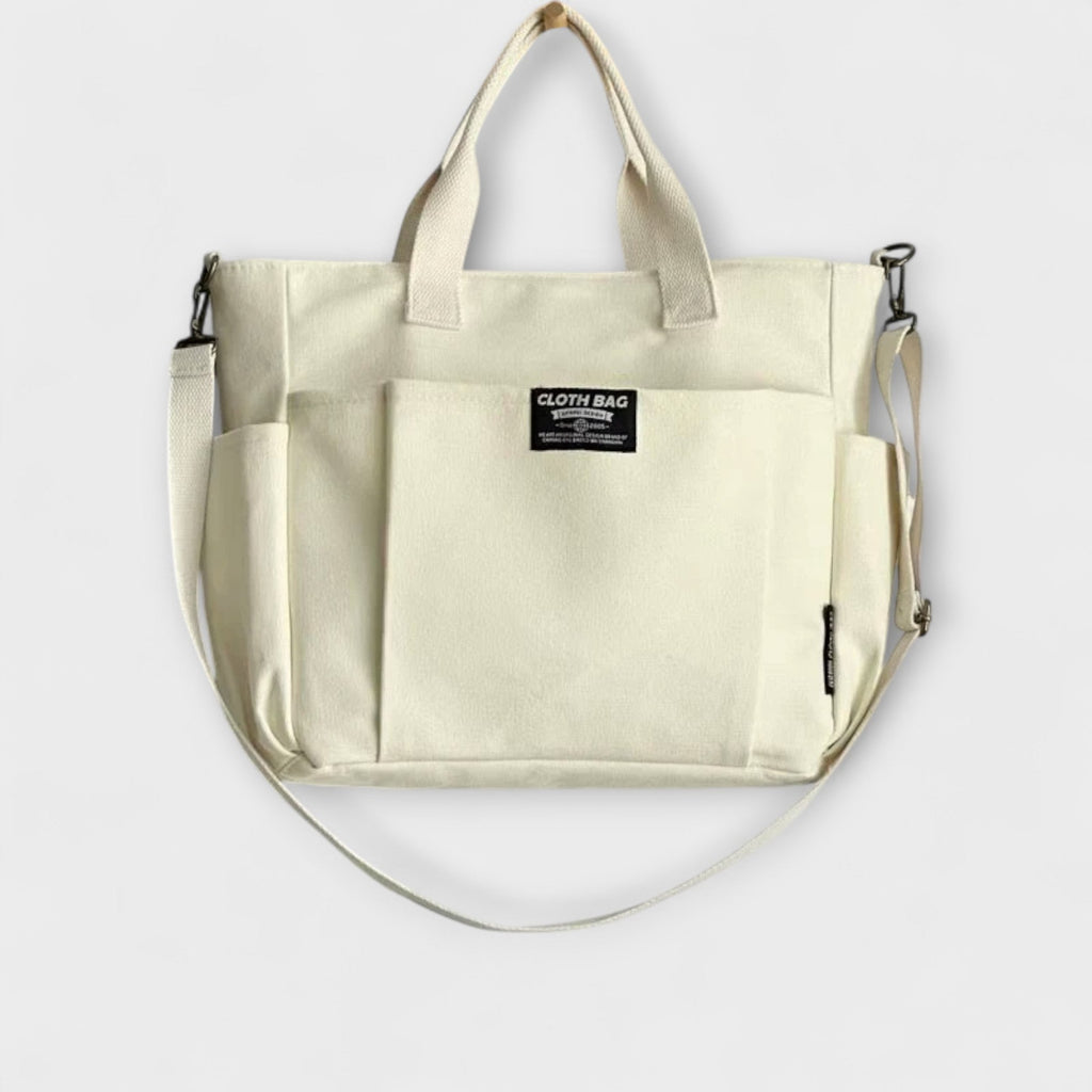 Olivia - Bolsa tote minimalista de lona