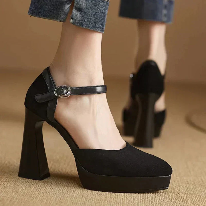 Celeste Tacones Elegantes