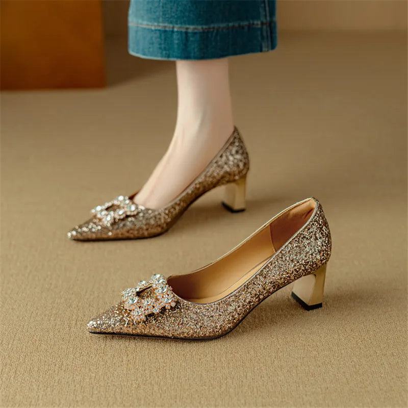 Glitterpumps van Gloria
