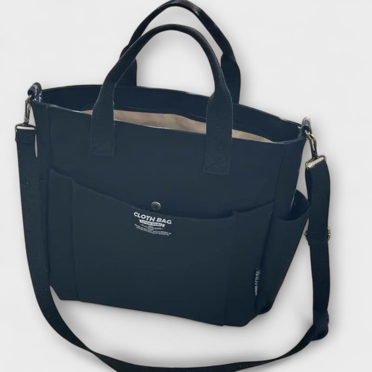 Olivia - Bolsa tote minimalista de lona
