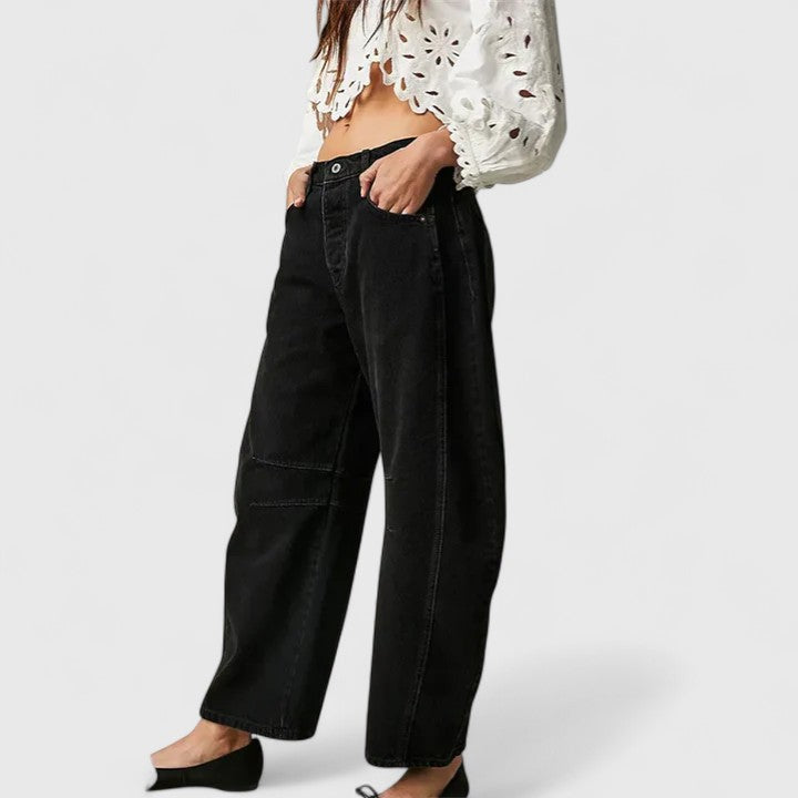 Rain | Pantalon confortable à jambes larges