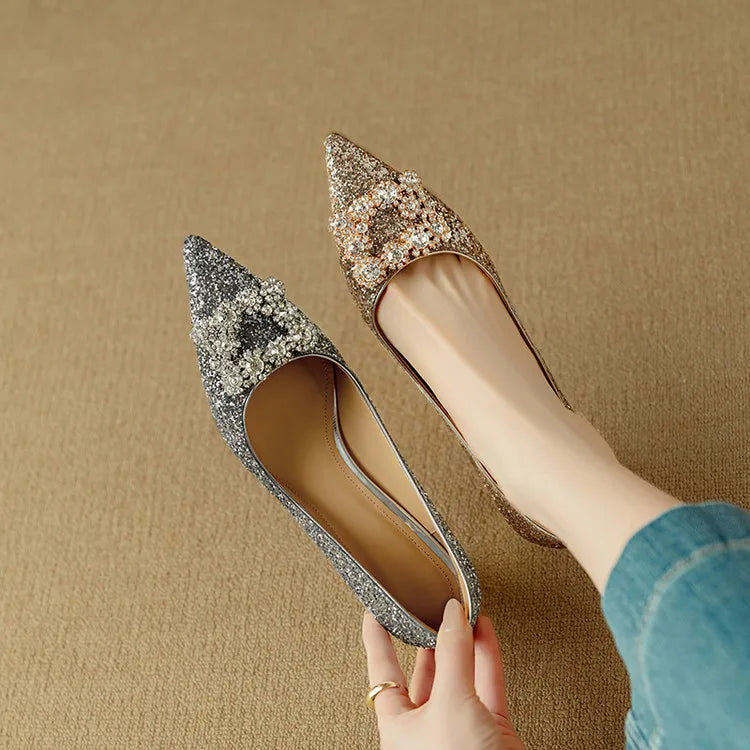 Glitterpumps van Gloria