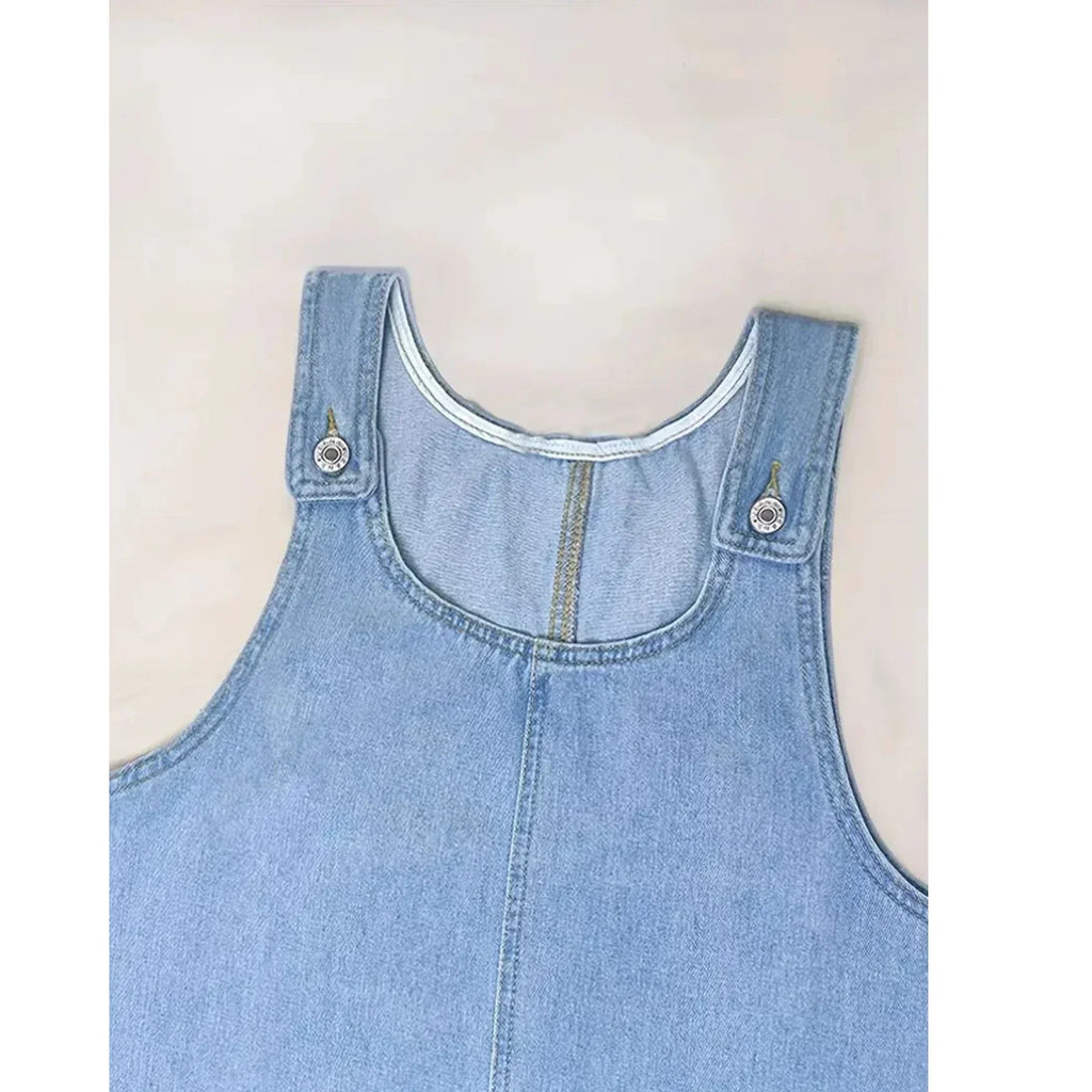 Saylor | Abito comodo effetto denim