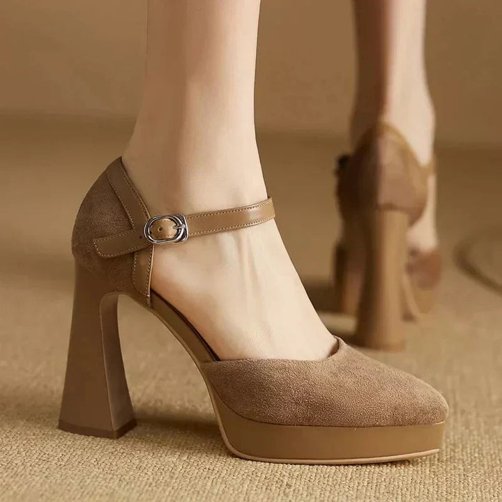 Celeste Tacones Elegantes