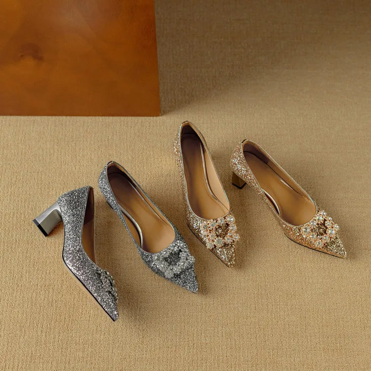 Glitterpumps van Gloria