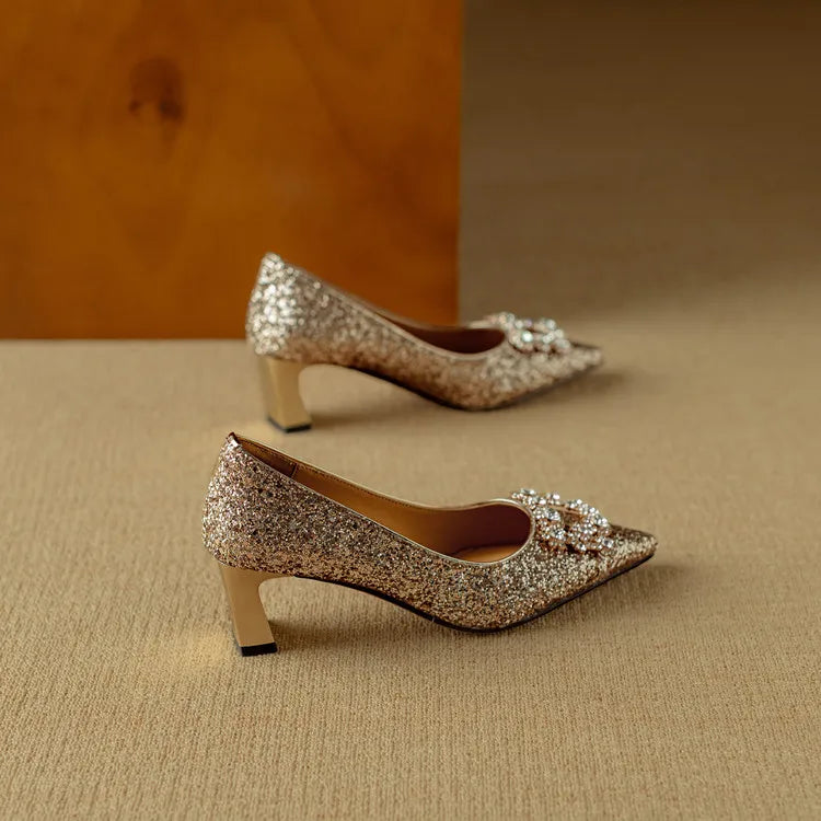 Glitterpumps van Gloria