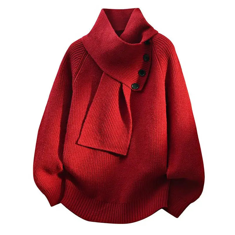 Elara | Soft Button-Detail Knit Sweater