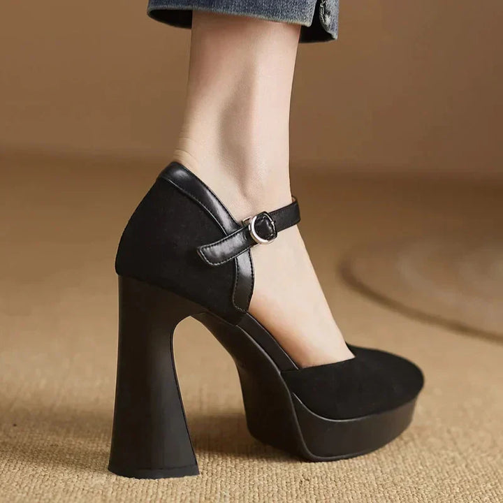 Celeste Tacones Elegantes