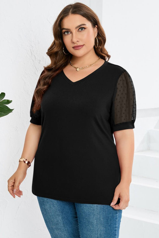 Helena | Blouse élégante à col V