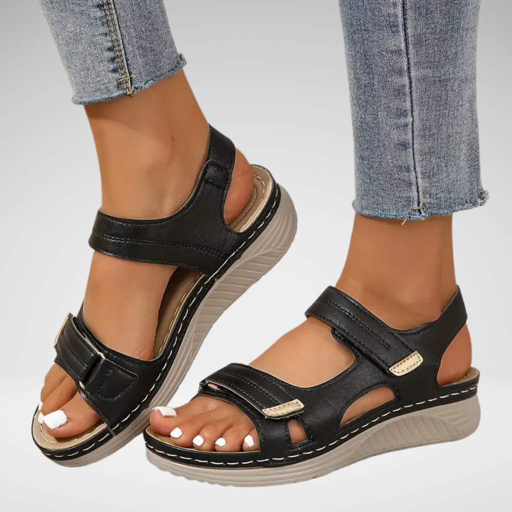 Lisa - Sandalen met ondersteuning en relaxte pasvorm