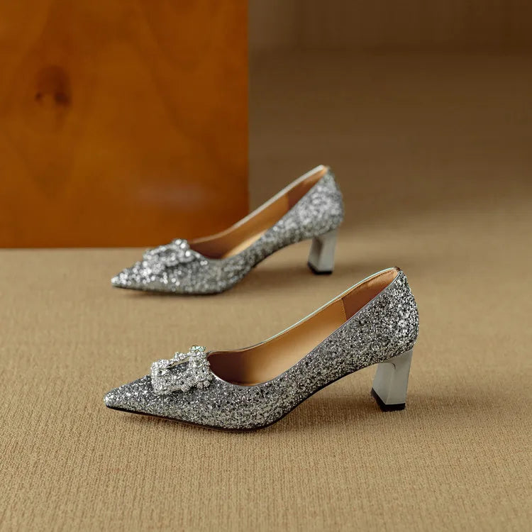 Glitterpumps van Gloria
