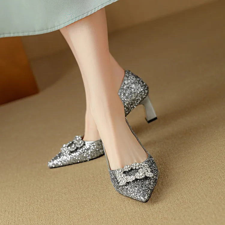 Glitterpumps van Gloria