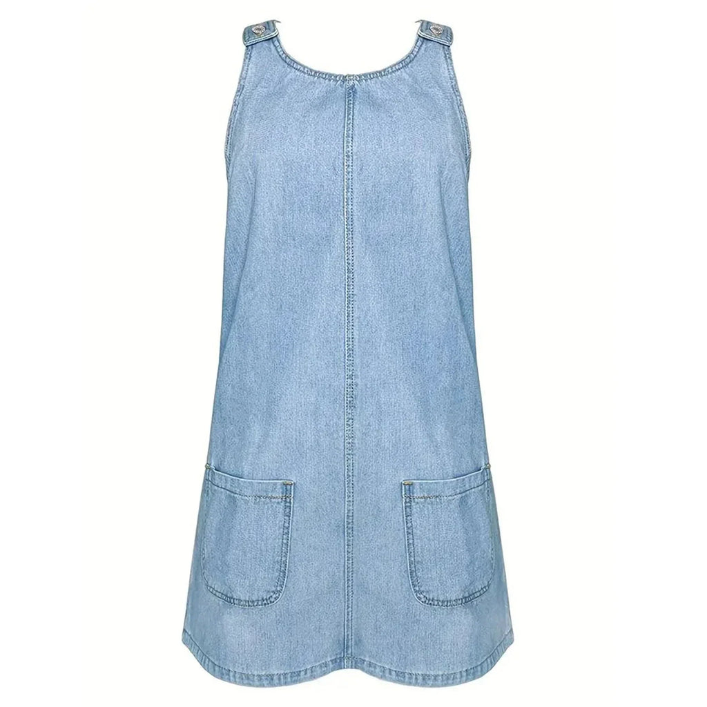 Saylor | Abito comodo effetto denim