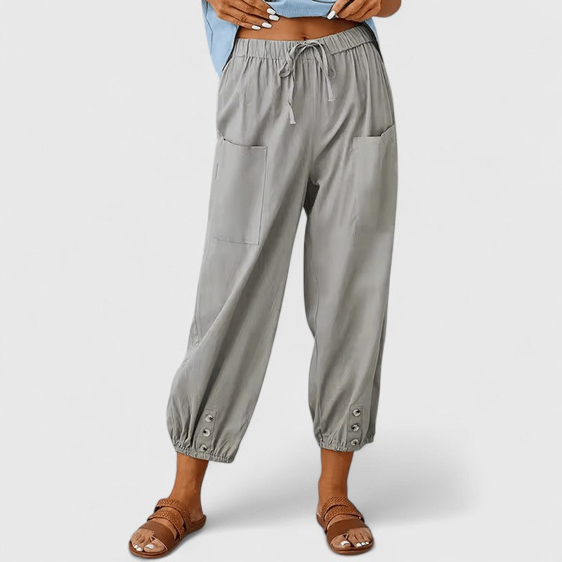 Jolie | Pantalones sofisticados de pierna ancha