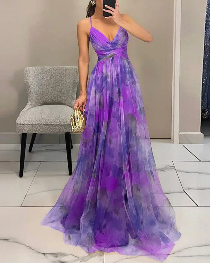 Marbella | Vestido maxi con tirantes finos