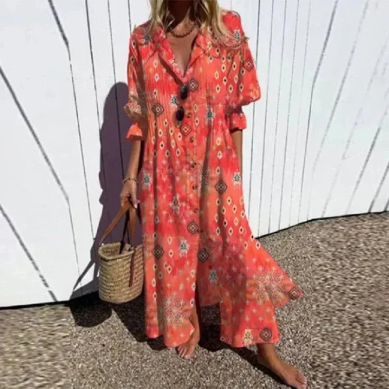 Rimmey | Vestido bohemio estilo playero