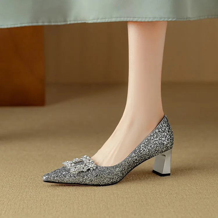 Glitterpumps van Gloria