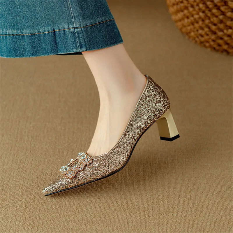 Glitterpumps van Gloria