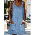 Saylor | Abito comodo effetto denim