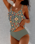 Maddie - Completo tankini con fantasia senza tempo