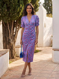 Yvonne | Vestido midi floral