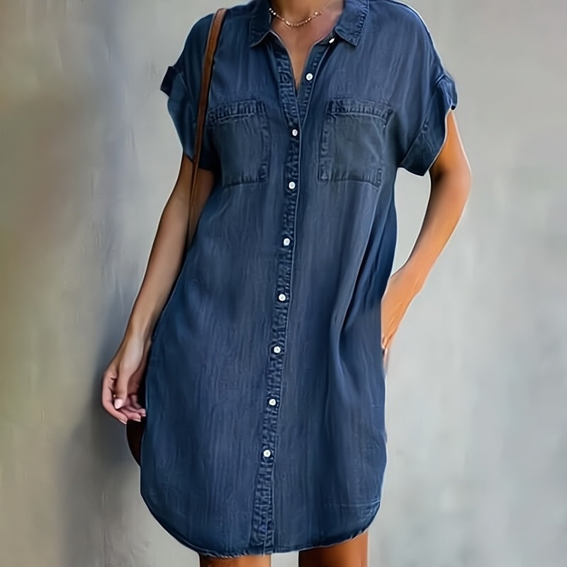 Helen | Vestido camisero con botones