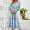 Marino | Vestido bohemio costero