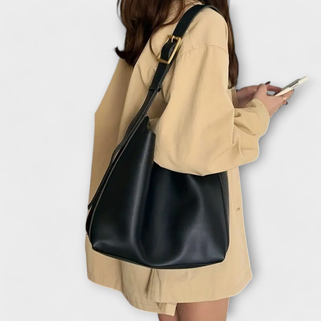 Olivia – Elegante leren schoudertas