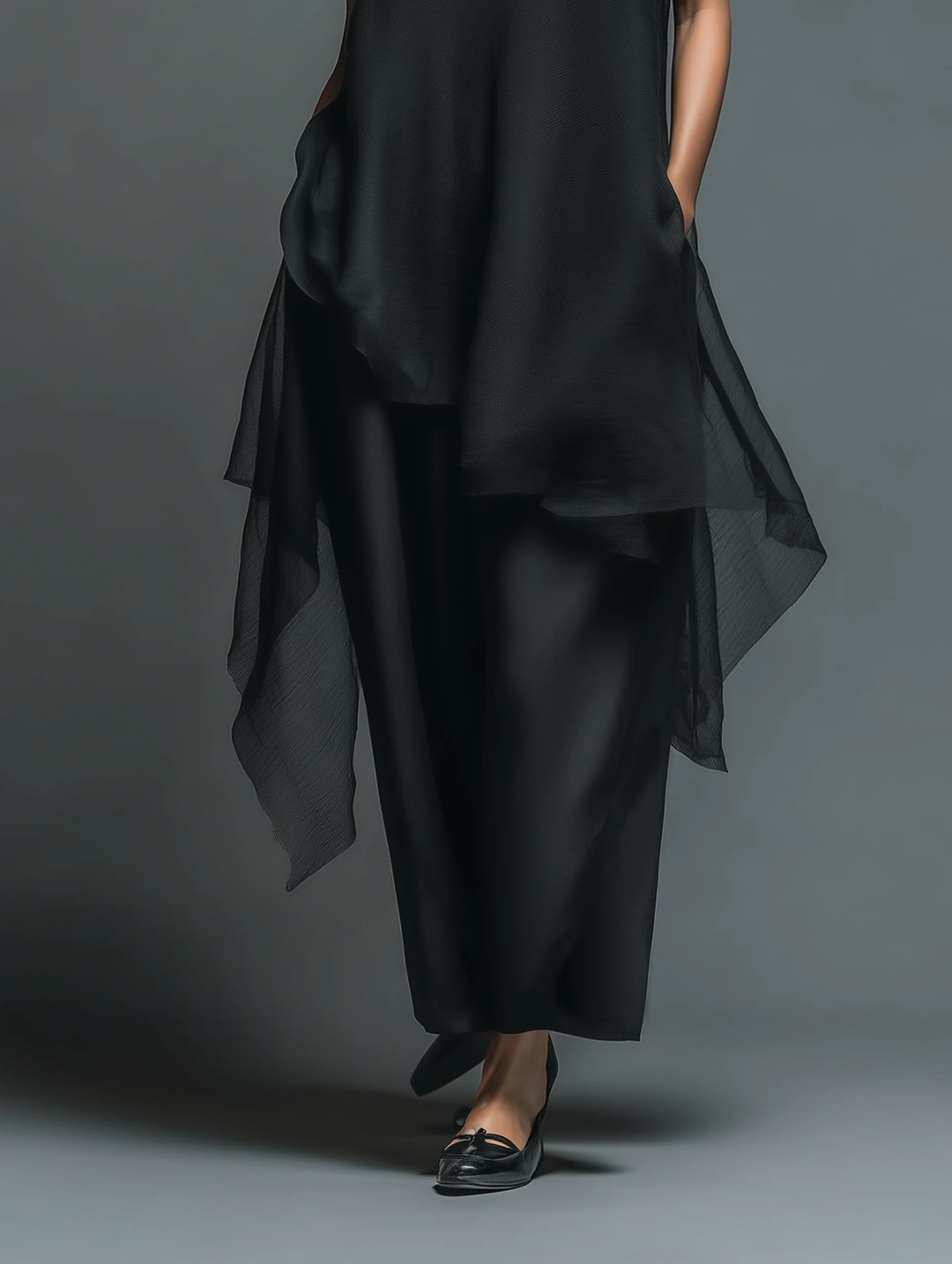 Conjunto Vestido Slip Celeste