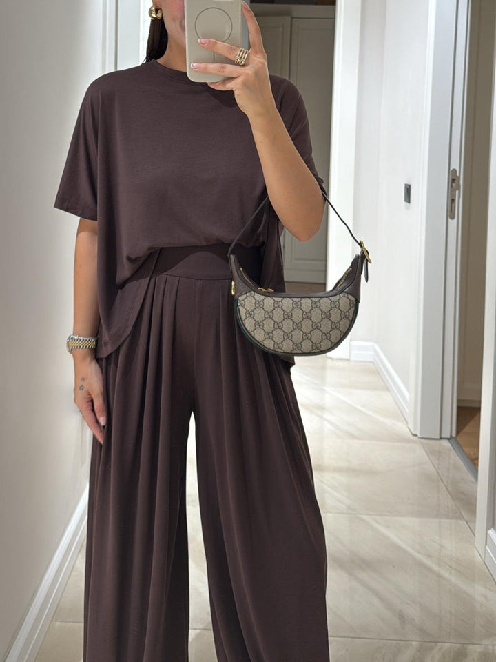 Conjunto Casual Gris Claro Sophie