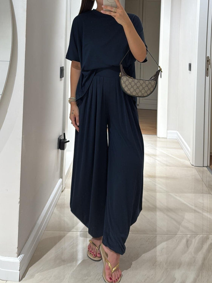 Conjunto Casual Gris Claro Sophie