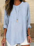Rhea | Blusa a rayas moderna