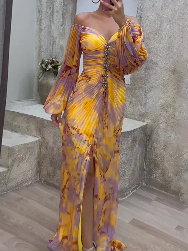 Amelia | Vestido elegante com decote em V