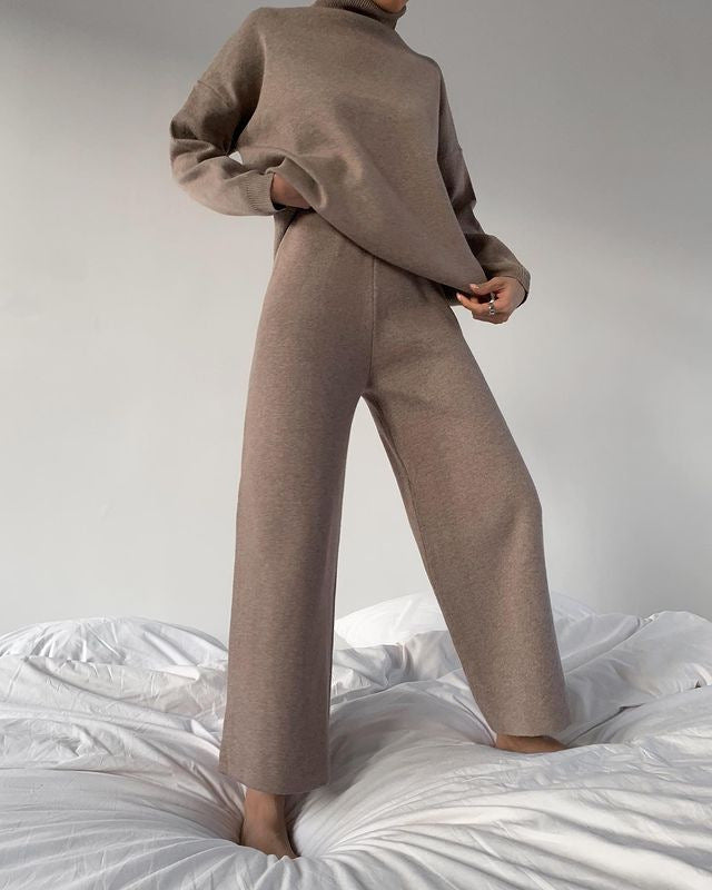 Conjunto Sofia Casual de Tricô
