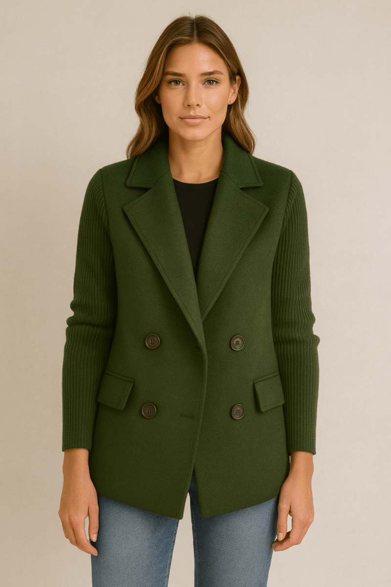 Ama | Blazer à manches en maille
