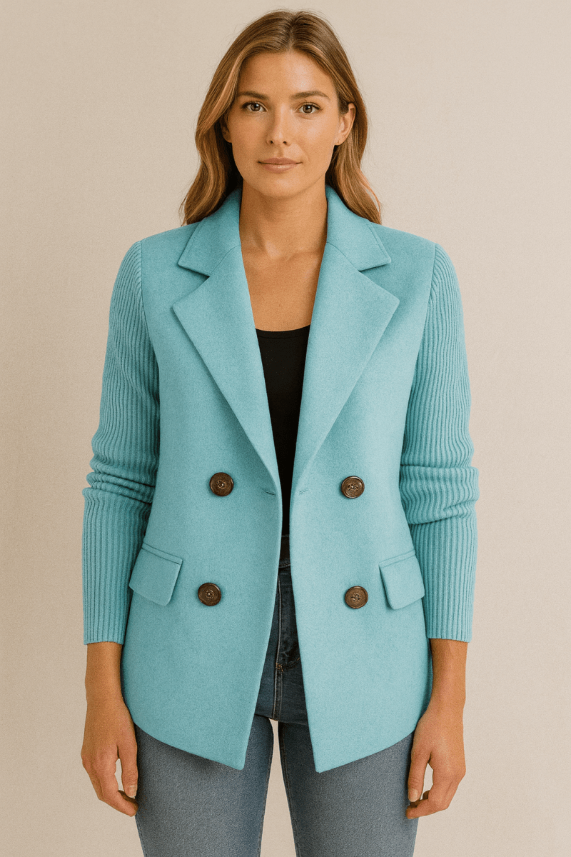 Ama | Blazer à manches en maille