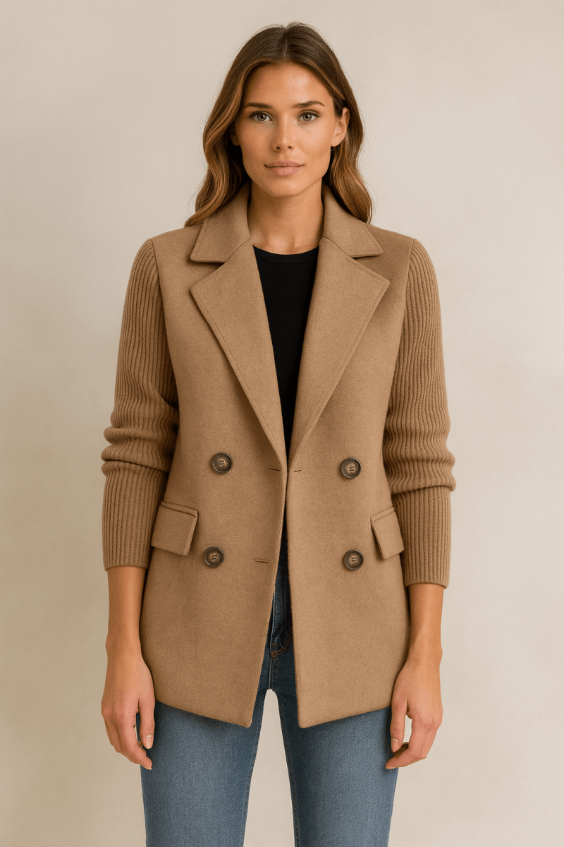 Ama | Blazer à manches en maille