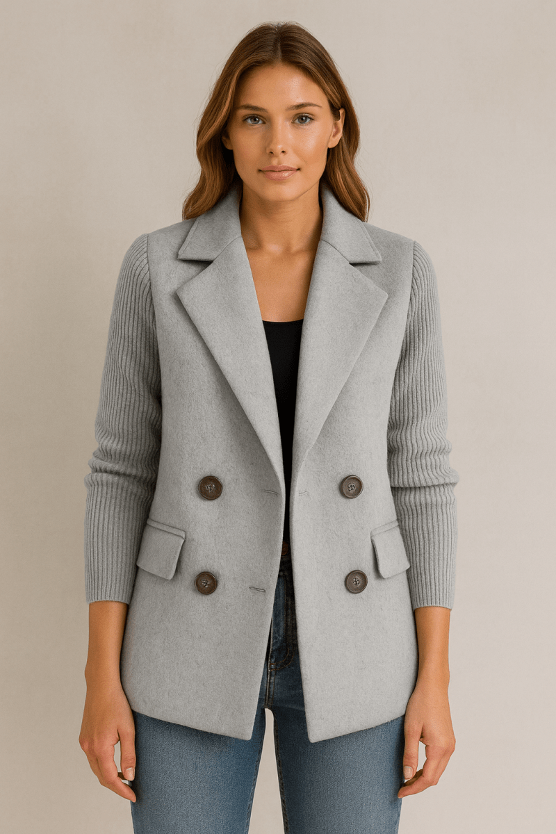Ama | Blazer à manches en maille