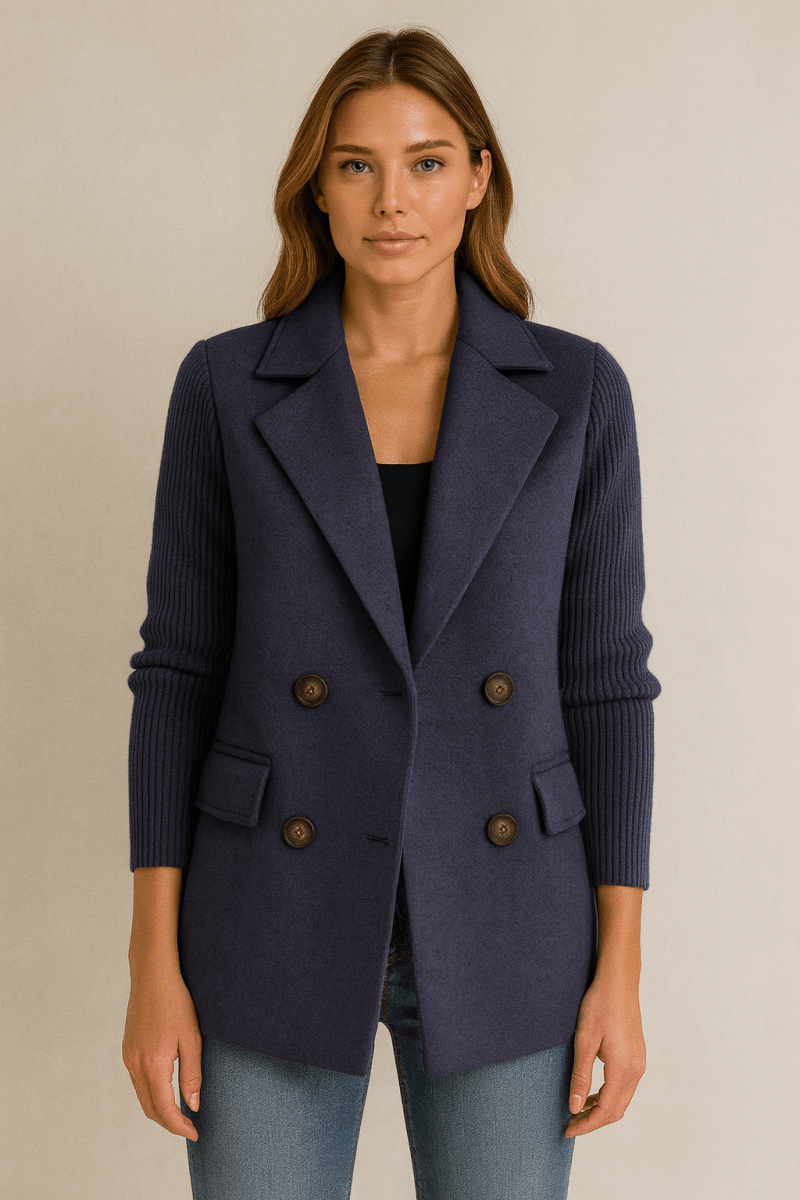 Ama | Blazer à manches en maille